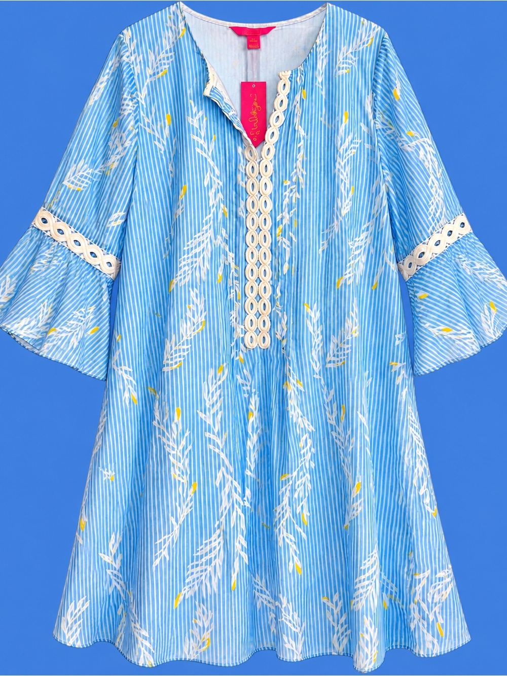 NWT Lilly Pulitzer Hollie Tunic Dress size XL bell sleeves